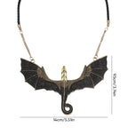 🎁New Year 49% OFF⏳Black Winged Flying Dragon Necklace
