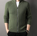 Men’s Full Zip Cardigan Sweater