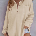 🔥 50% off ✨ 2025 New Women's Oversized Solid Waffle Knit Shirt Jacket